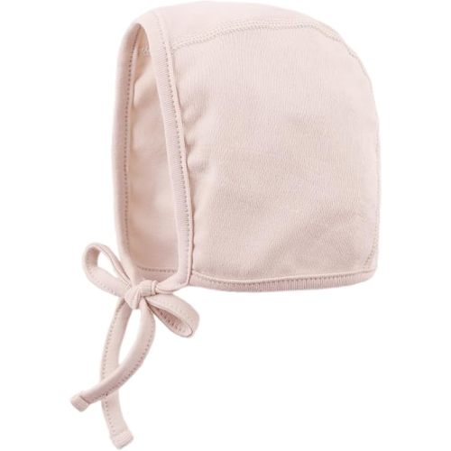Bamery Infant Baby Bonnet 0-6 Months Newborn Boy Beanie Hat Soft Cotton Baby Girl Turbans Set Single Layer for Spring