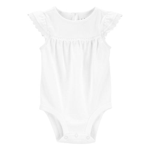 Baby Cotton Pointelle Bodysuit - OshKosh | Carter's