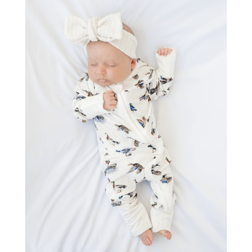 Lucky Ducks - Convertible Zip Footies