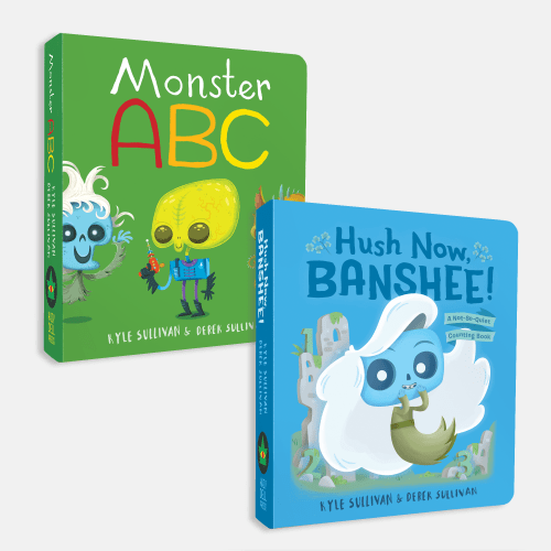 ABCs + 123s 2-Book Bundle: Monster ABC + Hush Now, Banshee!
