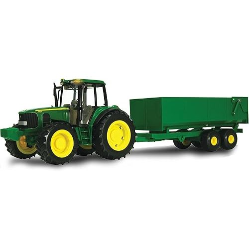 Tomy John Deere Big Farm Tractor with Wagon