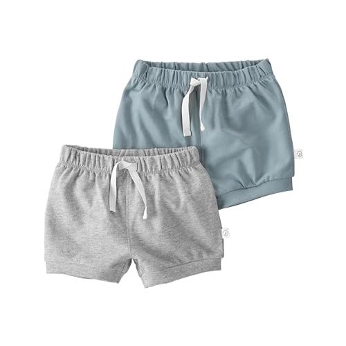 little planet by carter's Baby 2-Pack Shorts Made with Organic Cotton
