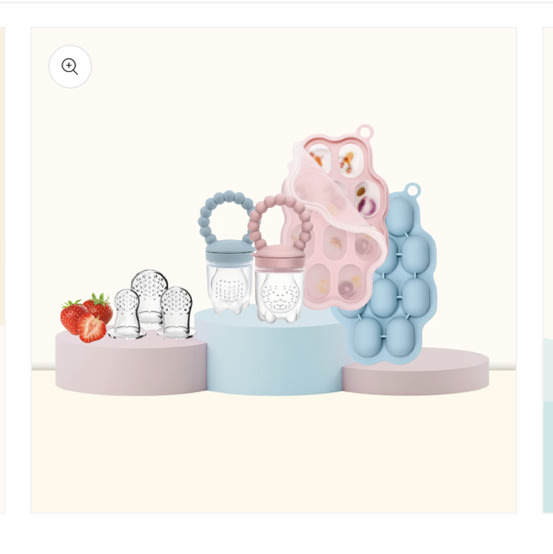 Boobcube® Tray & Pop™ | 4-in-1 Teething, Sensory & Feeding Solution