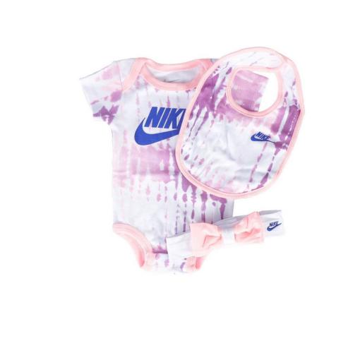 Nike Infant Tie Dye Futura 3 Piece Onesie Set
