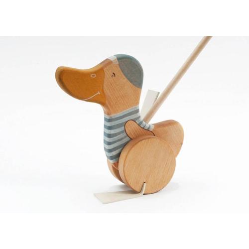 Handmade Wooden Duck Push Toy– Odin Parker