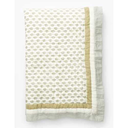 Dulcie Block Print Kids Quilt