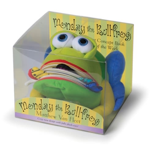 Monday the Bullfrog: A Huggable Puppet Concept Book about the Days of the Week