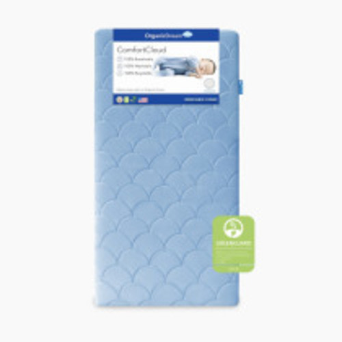 Organic Dream ComfortCloud 2-Stage Crib Mattress - Sky Blue