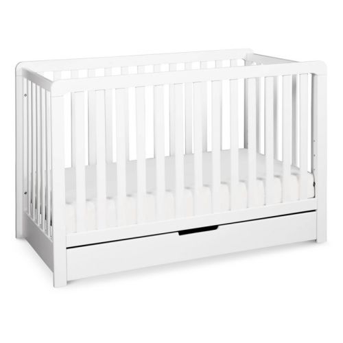 Carter's By Davinci Colby 4-in-1 Convertible Crib W/ Trundle Drawer - White