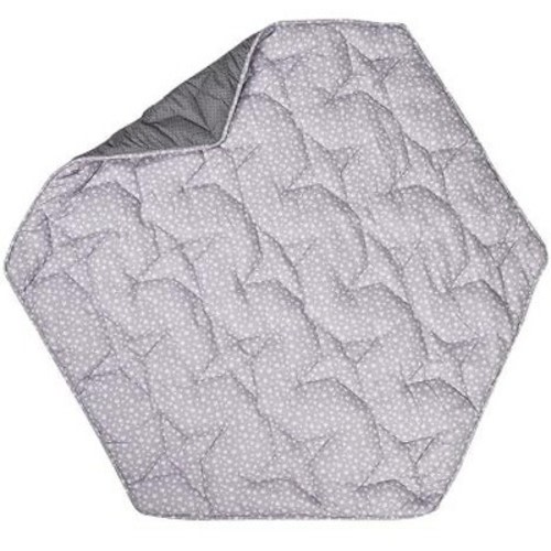CHILDLIKE BEHAVIOR Foldable Hexagon Floor Baby Play Mat, Purple