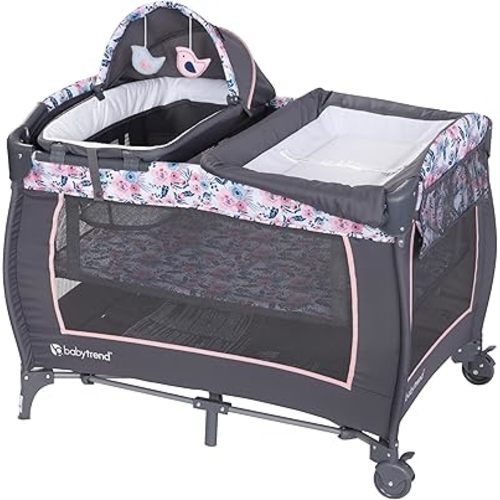 Baby Trend Lil' Snooze™ Deluxe II Nursery Center, Bluebell