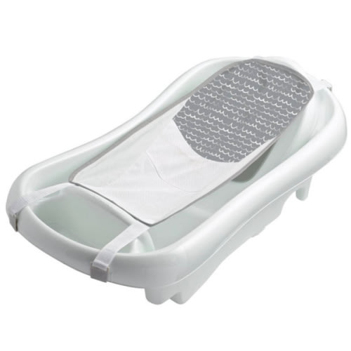 The First Years Sure Comfort Deluxe Newborn-to-toddler Tub With Sling - White