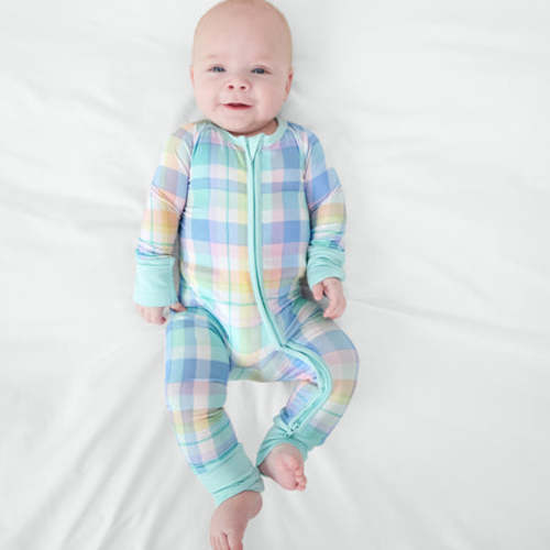 Pastel Plaid Zippy