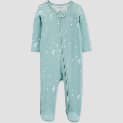 Carter's Just One You® Baby Sleep N' Play, Color: White/Green, Size: 9M