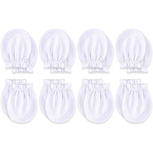 KiddyCare Hand Mittens No Scratch for Newborn Baby Boy/girl - Infant Gloves Mitts for 0-6 Months - Preemie Mittens for Babies