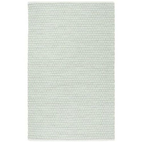 Montauk MTK608 Hand Woven Indoor Area Rug - Light Green/Ivory - 5'x8' - Safavieh