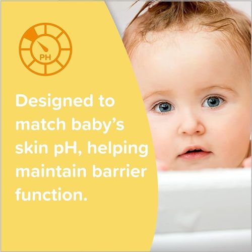Johnson's Head-to-Toe Gentle Tear-Free Baby & Newborn Wash & Shampoo, Sulfate-, Paraben- Phthalate- & Dye-Free, Hypoallergenic Wash for Sensitive Skin & Hair, 27.1 fl. Oz - Amber - 27.1 Fl Oz (Pack of 1)