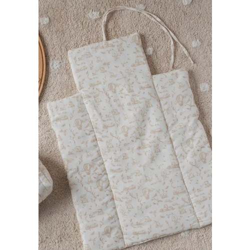 Changing Mat - Toile De Jouy / Beige
