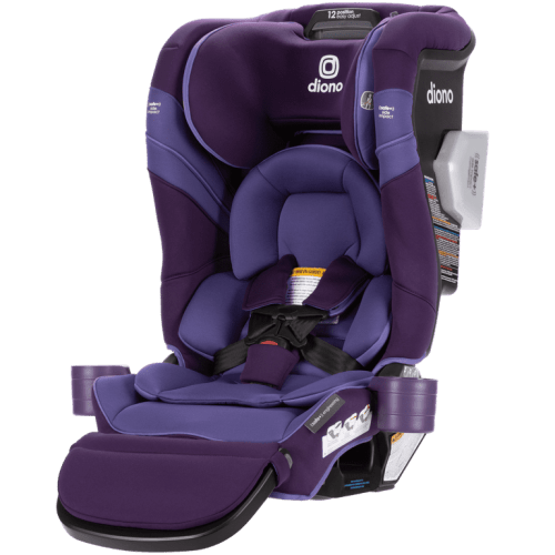 Diono Radian 3RXT SafePlus Max All-in-One Convertible Car Seat, Purple Wildberry