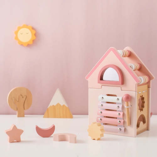 Busy Pink House & Castle