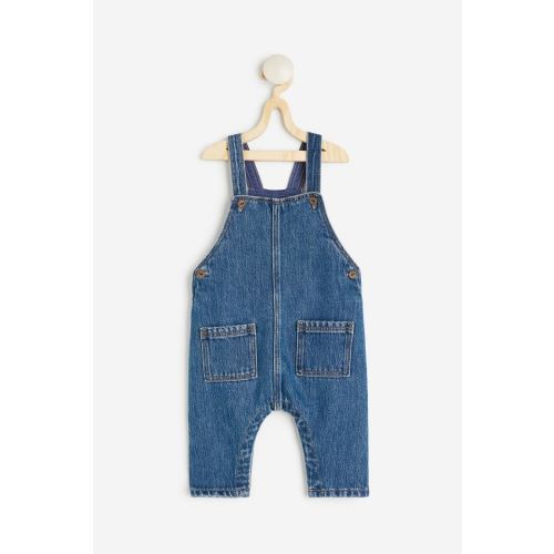 Lined Denim Overalls