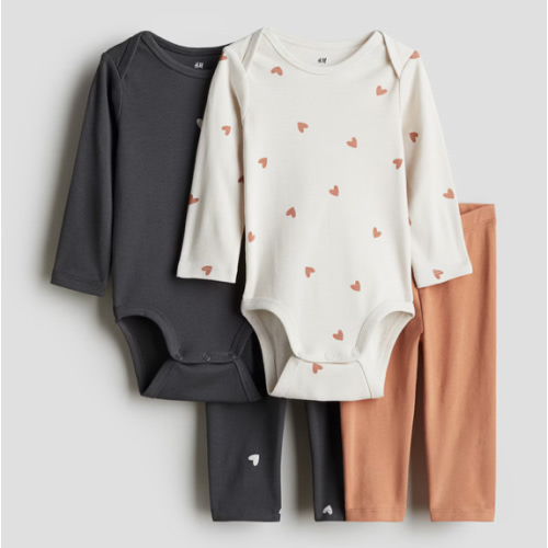 4-piece Cotton Jersey Set