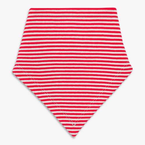 Clearance baby organic bib in mini stripe | Primary.com