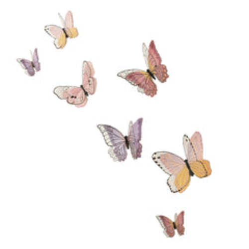 Butterfly Dreams 3D Wall Decals