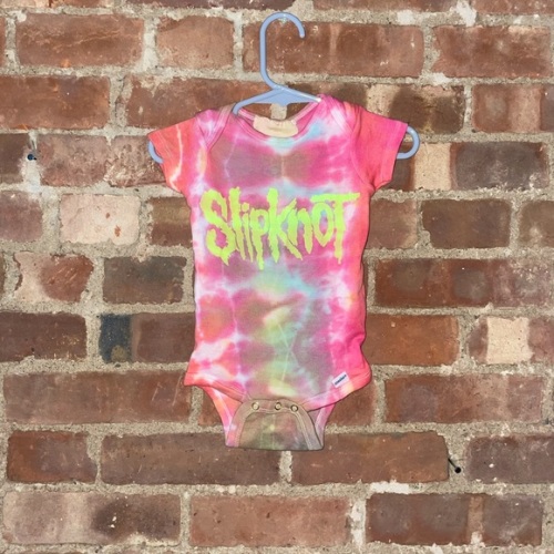 Slipknot Onesie Neon Green Logo