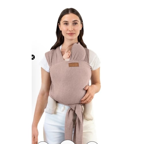Waffle Knit Wrap - Sandstone