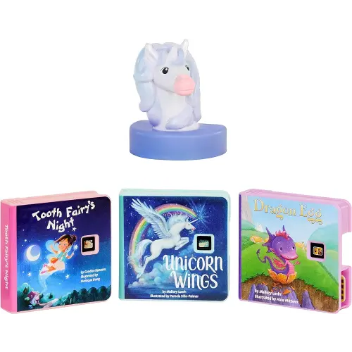 Little Tikes Story Dream Machine Magical Creatures Story Collection, Storytime, Books, Random House, Audio Play Character, Gift and Toy for Toddlers and Kids Girls Boys Ages 3+ Years