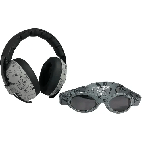 BANZ Baby Earmuffs & Sunglasses 0-36 Months - Noise Cancelling & UV Protection
