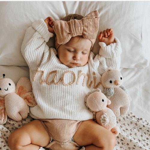 Hand Knitted Personalized Sweater