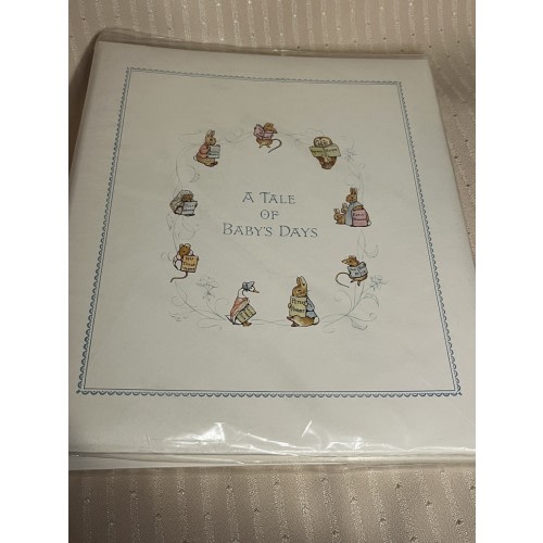 Vintage Beatrix Potter Baby Book