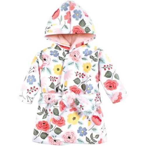 Hudson Baby Unisex Baby Mink with Faux Fur Lining Pool and Beach Robe Cover-ups