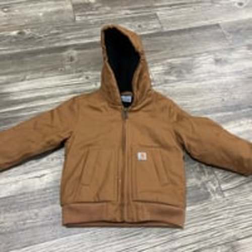 Baby carhartt 18m jacket like new