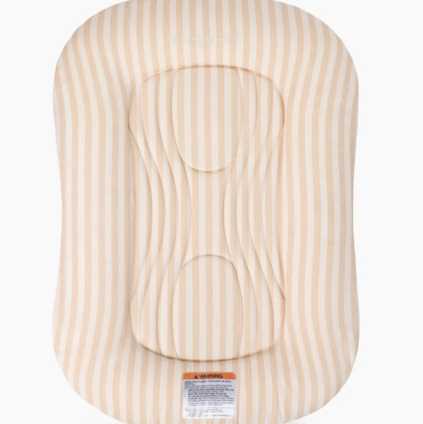 Infant Lounger Wave | Oat Stripe
