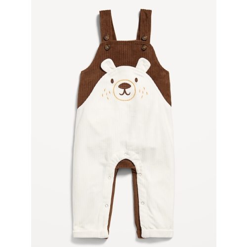 Corduroy Embroidered Overalls for Baby
