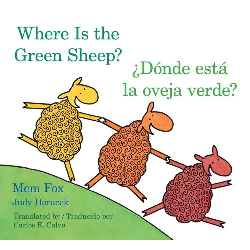 Where Is the Green Sheep?/Donde esta la oveja verde? Board Book: Bilingual English-Spanish