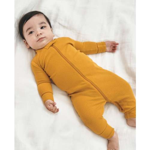 Baby Ribbed 2-Way Zip Sleeper | Hanna Andersson