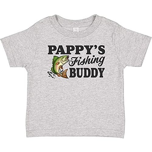 inktastic Pappy's Fishing Buddy Baby T-Shirt