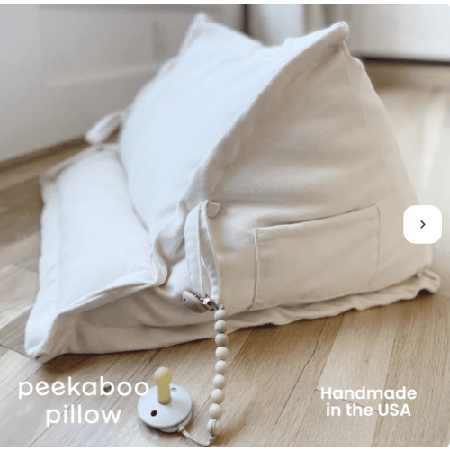 Peekaboo Pillow™ Official Site - Organic Infant Lap Pillow