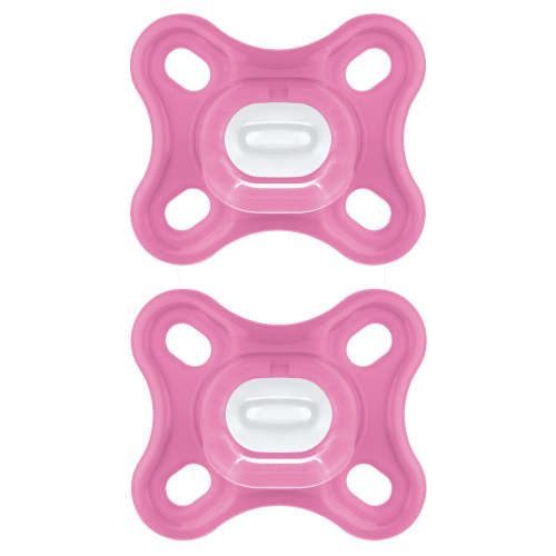 MAM Comfort Pacifier, 0-3 Months, Girl, 2 pack — buybuy BABY