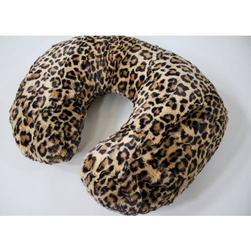 Leopard Print Nursing Pillow Cover Sand Black Minky Nursing Pillow Cover Zipper Closure Cover Baby Girl Baby Shower Feeding C Pillow Insert