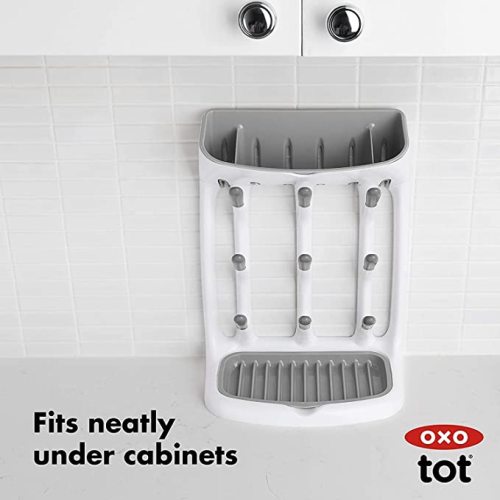 OXO Plastic Tot Space Saving Drying Rack For Kitchen