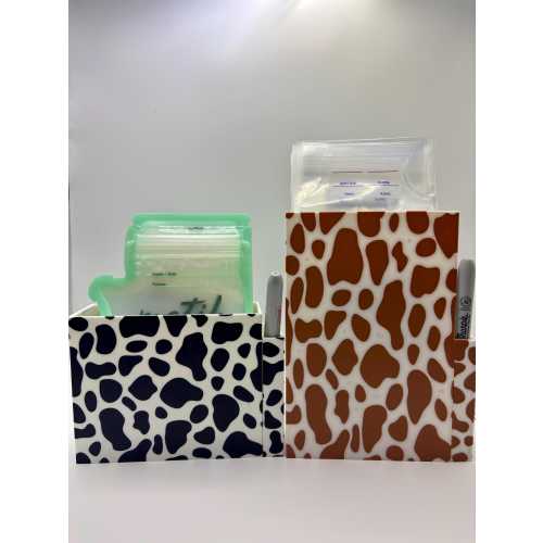 Magnetic Breastmilk Bag Holder - 3D Printed - Custom Magnetic Fridge Storage for Pumping Moms