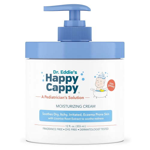 Dr. Eddie's Happy Cappy Moisturizing Eczema Cream for Babies, 12 oz