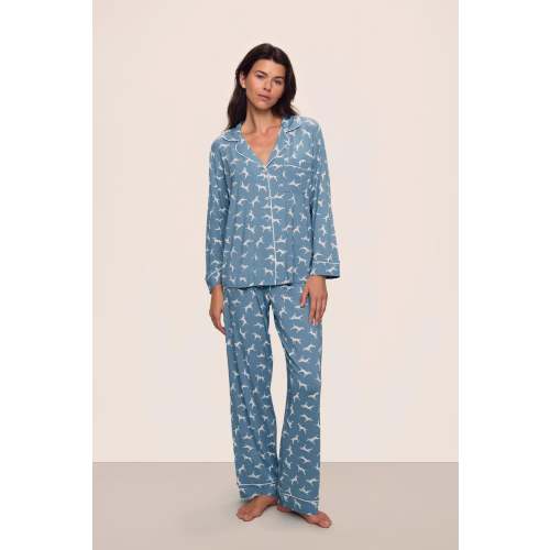 Eberjey | Dalmatian Print Long PJ Set