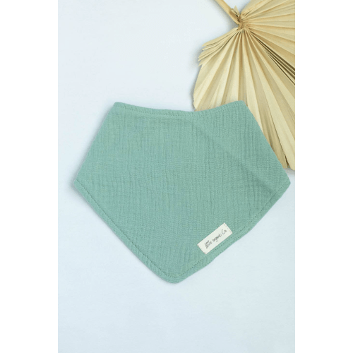 Organic Bandana Baby Bibs (Soft Muslin Fabric)