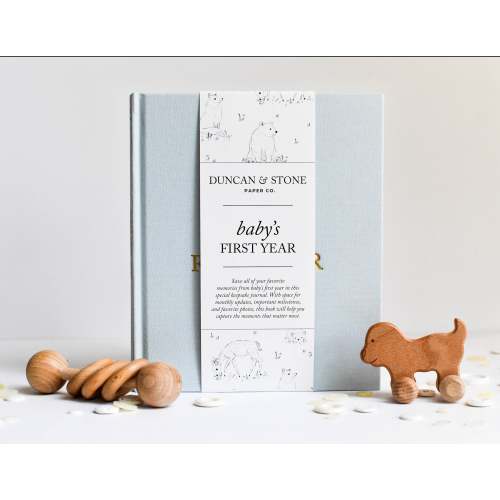 Baby's First Year Memory Book | Duncan & Stone Paper Co.